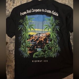 Men’s graphic hollyweed graphic T-shirt, extra large like new